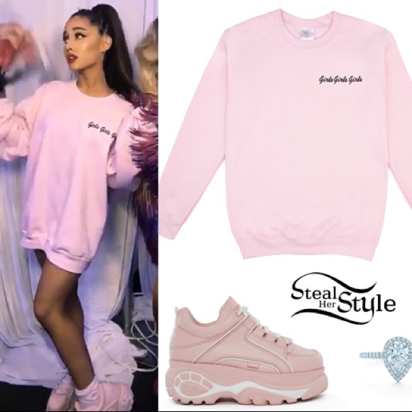 ariana grande chunky sneakers